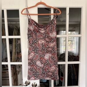 Aritzia Sunday Best Paisley Dress